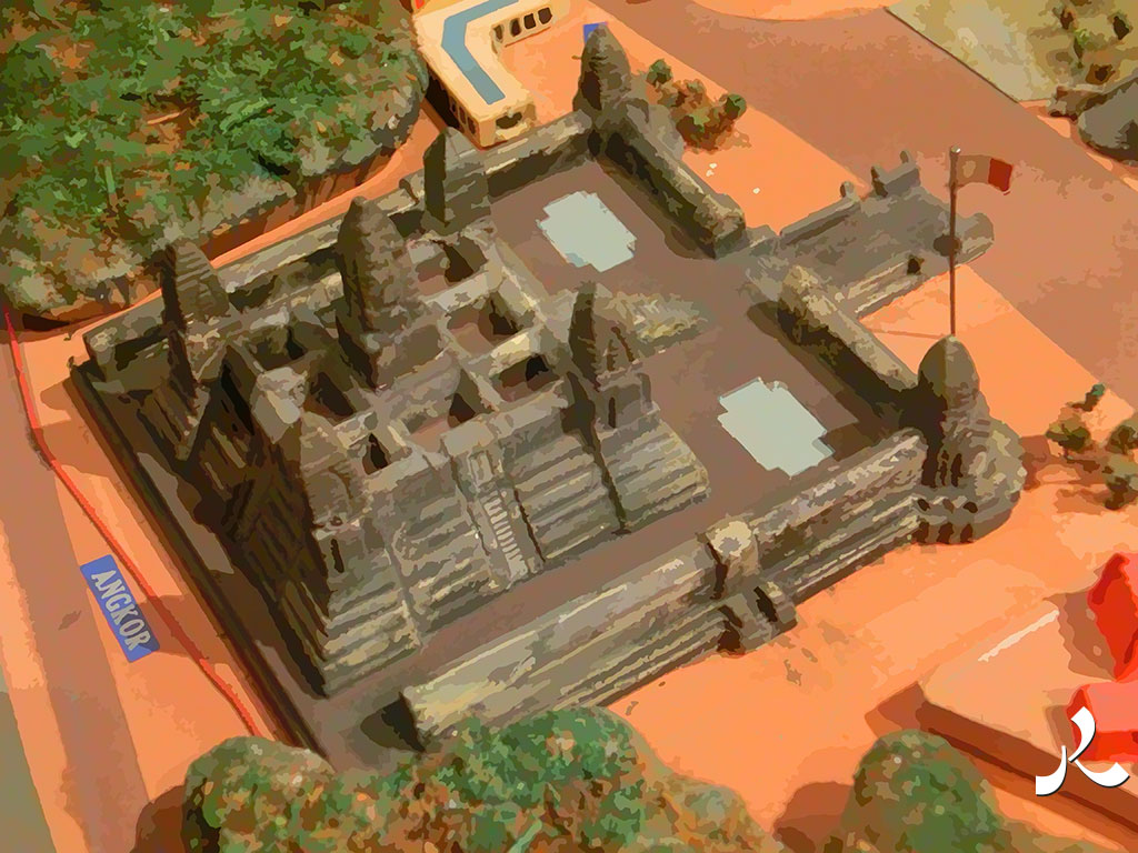 miniature d'Angkor
