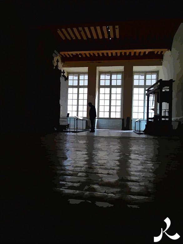 une salle du château de Chambord