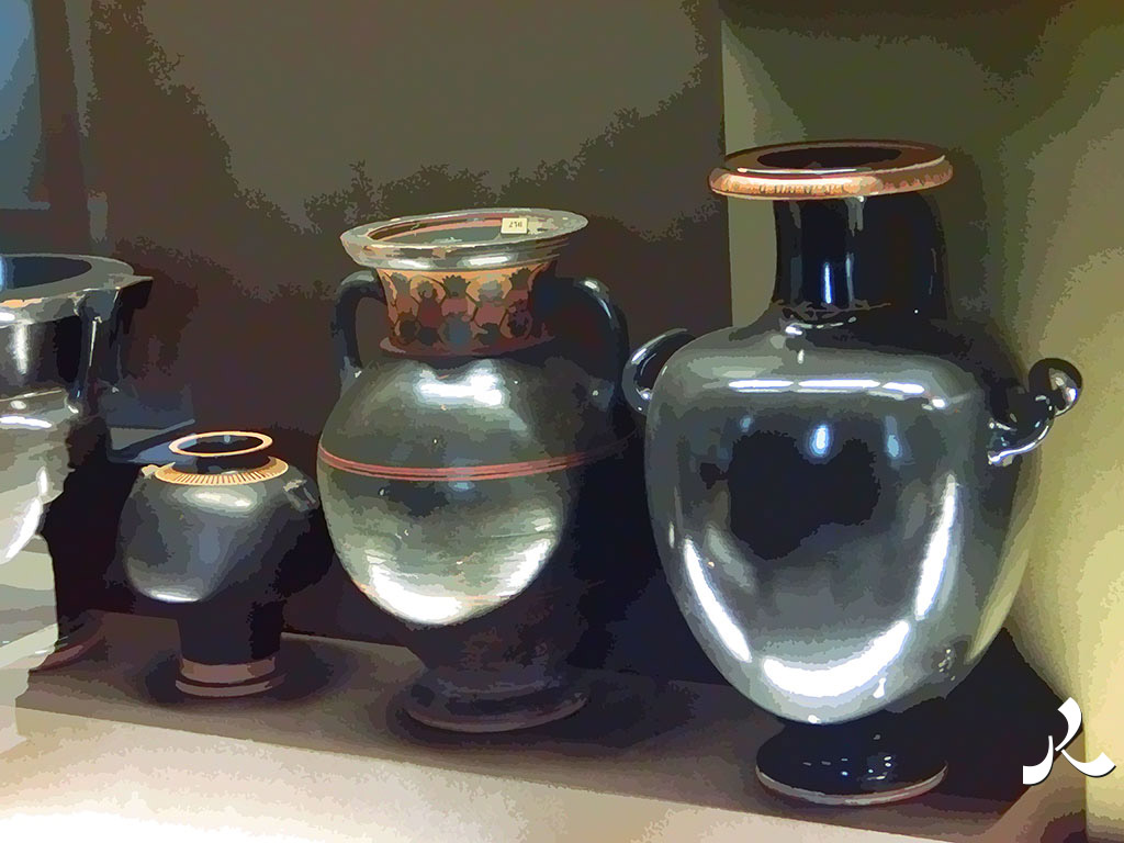 vases grecs au Louvre