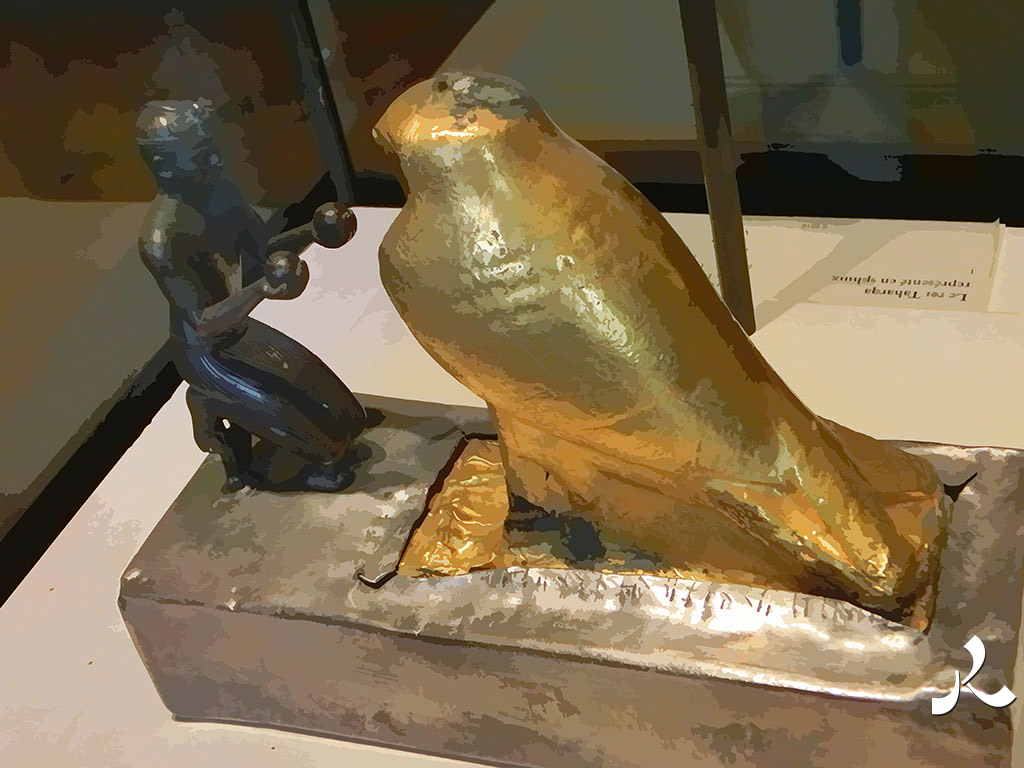 Horus doré au Louvre